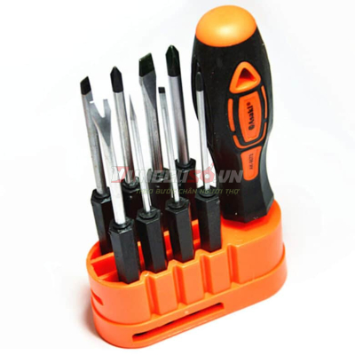 Bộ tua vít đa năng 9 cây Asaki AK-9073