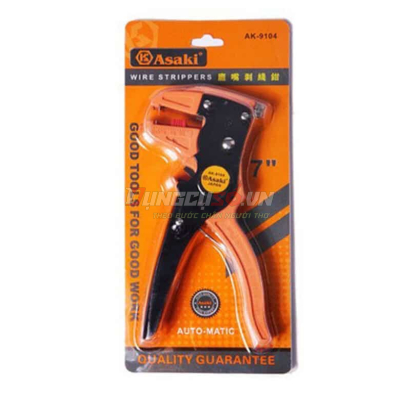 Kềm tuốt dây điện mỏ quạ 0.5 – 6mm2 Asaki AK-9104