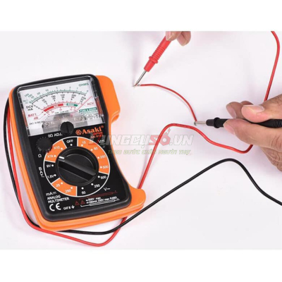 Đồng hồ kim đo điện vạn năng 500V / 250mA Asaki AK-9183