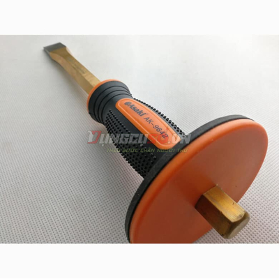 Đục sắt có tay chắn 16 x 300mm (mũi dẹp) Asaki AK-9642