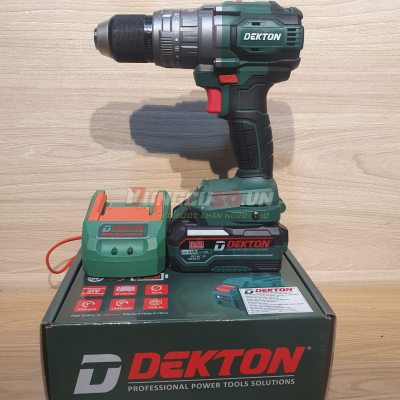 Máy Khoan Pin Dekton M21-ID1375BL (Chưa Pin & Sạc)