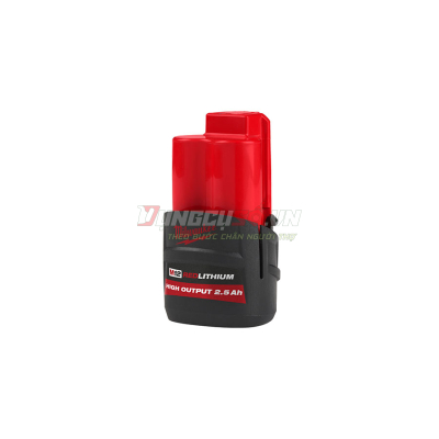 Pin 12V 2.5AH Milwaukee M12 HB2.5 ASIA