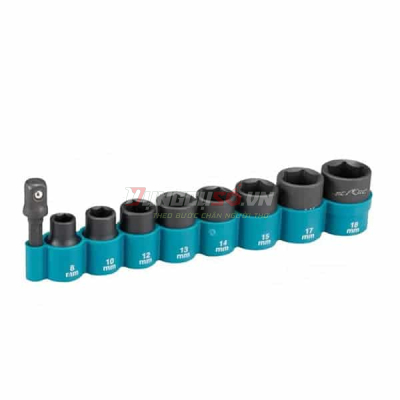 Bộ đầu tuýp siết bu lông 1/2” có đầu chuyển Makita B-55762