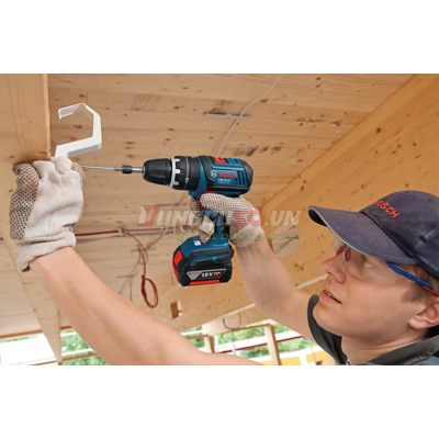 Máy khoan vặn vít pin 18V Bosch GSR 18V-EC