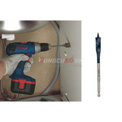 Mũi khoét gỗ đuôi cá 13x152mm Bosch 2608595485