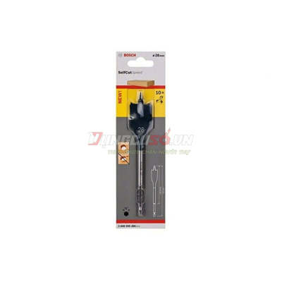 Mũi khoét gỗ đuôi cá 28x152mm Bosch 2608595496