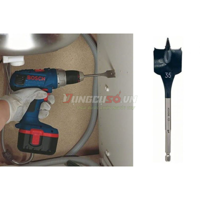 Mũi khoét gỗ đuôi cá 35x152mm Bosch 2608595499