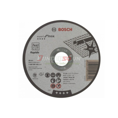 Đá cắt 125x1x22.2mm (Inox)