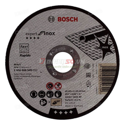 Đá cắt 125x1x22.2mm (Inox)