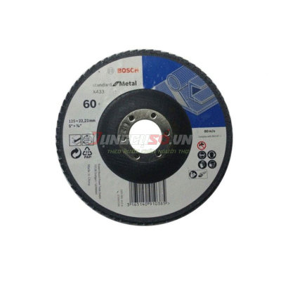 Đá nhám xếp P80 Ø100mm (linh hoạt)