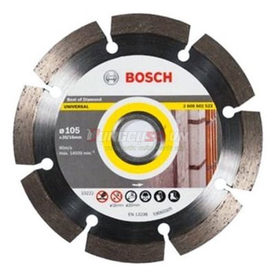 Đĩa cắt kim cương 105x20/16mm đa năng
