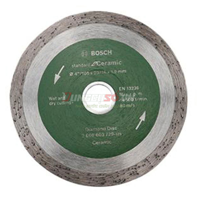 Đĩa cắt kim cương 105x20/16mm gạch