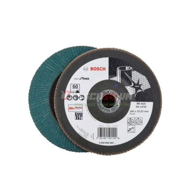 Đĩa nhám xếp P60 180mm Bosch 2608608289