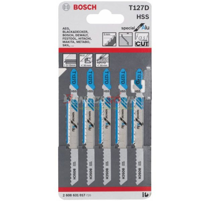 Lưỡi cưa lọng T 127 D - Nhôm (bộ 5 lưỡi)