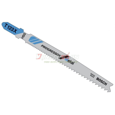 Lưỡi cưa lọng T 123 AF – Sắt 5 lưỡi Bosch 2608638473