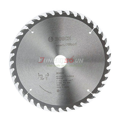 Lưỡi cưa gỗ 235x30mm T40