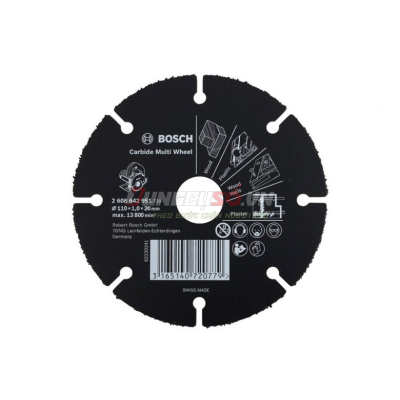Lưỡi cưa đa năng 110×20/16×1.0mm Bosch 2608643066