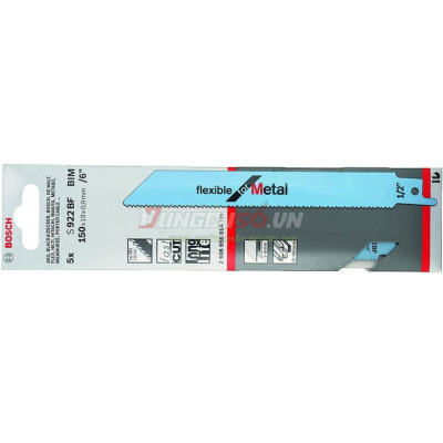 Lưỡi cưa kiếm S 922 BF-Sắt (bộ 5 lưỡi)