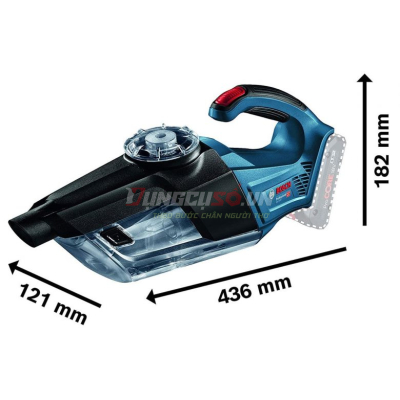Máy hút bụi dùng pin 18V Bosch GAS 18V-1 SET