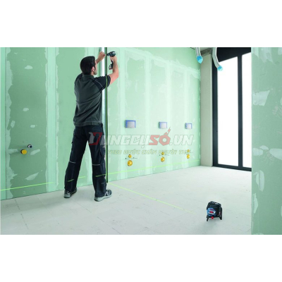 Máy cân mực laser tia xanh Bosch GCL 2-50 CG - 0601066H80