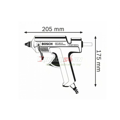 Súng dán keo Bosch GKP 200 CE - 0601950703