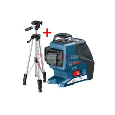 Bộ máy cân mực và giá 3 chân Bosch GLL 3-80 SET