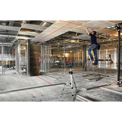 Bộ máy cân mực và giá 3 chân Bosch GLL 3-80 SET