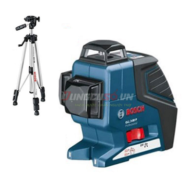 Bộ máy cân mực và giá 3 chân Bosch GLL 3-80 SET