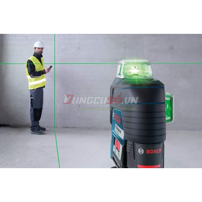 Máy cân mực laser Bosch GLL 3-80 CG (Tia xanh) - 0601063U80