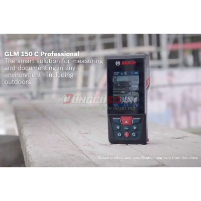 Máy đo khoảng cách 150m Bosch GLM 150 C - 0601072FK0