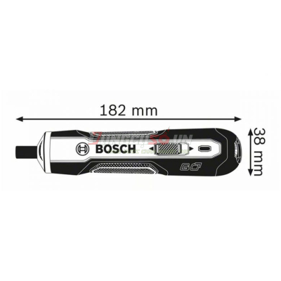 Máy vặn vít dùng pin + 2 mũi vít Bosch Go 2 2