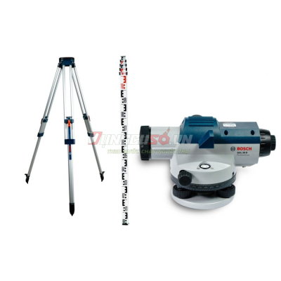 Bộ máy thủy bình GOL 32 D + chân BT 160 + mia GR 500 Bosch GOL 32 D SET - 0615A000PT