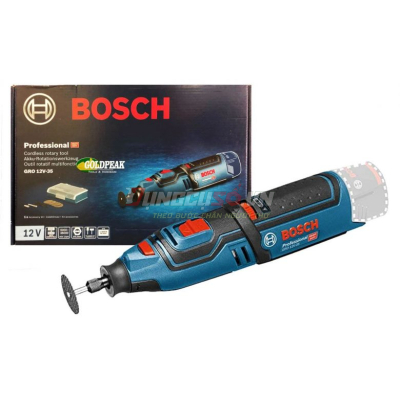 Thân máy đa năng pin 12V Bosch GRO 12V-35 (SOLO) - 06019C50K1