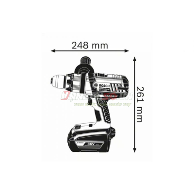 Máy khoan động lực pin 36V Bosch GSB 36-VE-2-LI