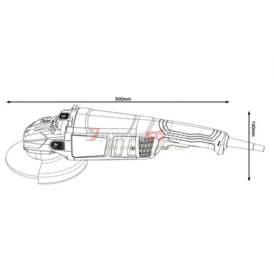 Máy mài góc 180mm Bosch GWS 2200-180 - 06018C00K0
