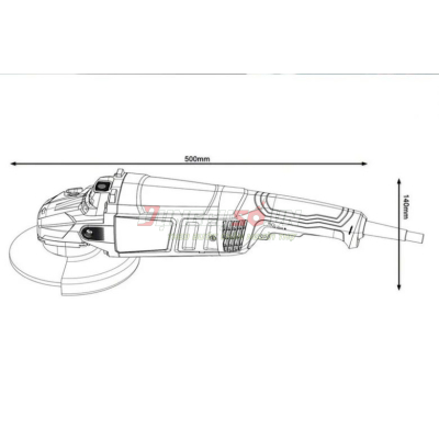 Máy mài góc 230mm Bosch GWS 2200-230 - 06018C10K0