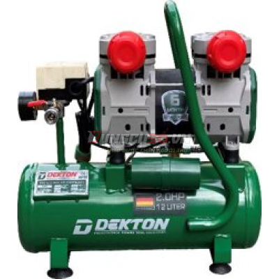 Máy nén khí không dầu 12L-2HP Dekton DK-AC3912
