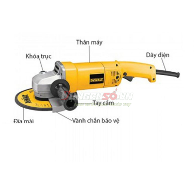 Máy mài góc 180mm Dewalt DW840-B1