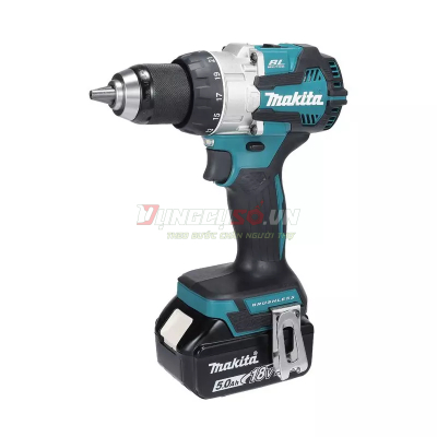 Máy Khoan Búa, Vặn Vít Dùng Pin Makita DHP489RTJ