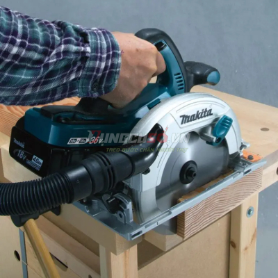 Máy cưa đĩa pin 36V (2 pin 18V) Makita DHS710RM2J