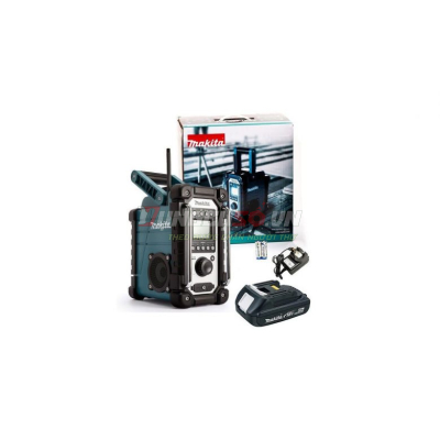 Radio công trường pin 18V/ 14.4V/ 12V và điện AC Makita DMR108