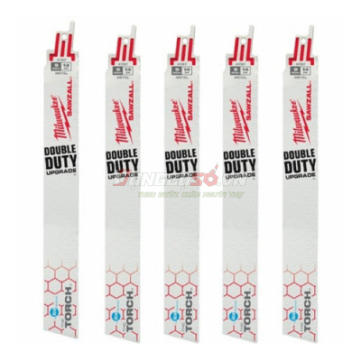 Lưỡi cưa kiếm sắt TORCH T14-228.6mm Milwaukee 48-00-4787 (Bộ 5 lưỡi)