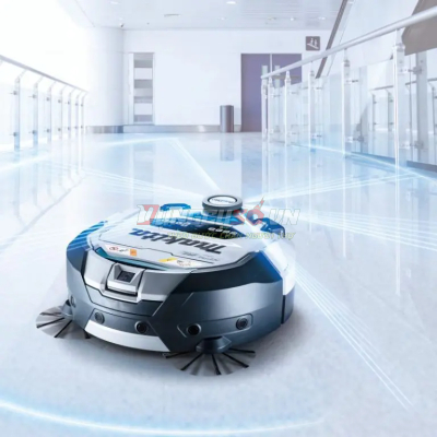 Robot hút bụi thông minh dùng pin 18V Makita DRC300Z – Làm Sạch Đến 600m²