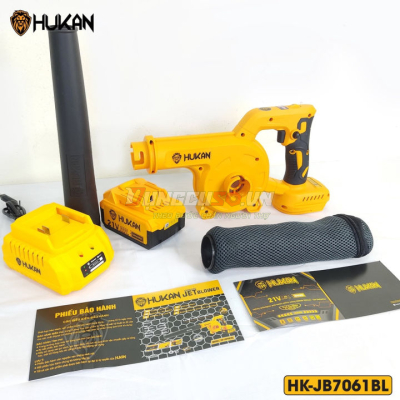 Máy thổi bụi mini dùng Pin 21V Hukan HK-JB7061BL