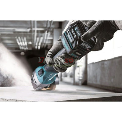 Máy mài góc 125mm ct trượt pin 40V Makita GA005GM201