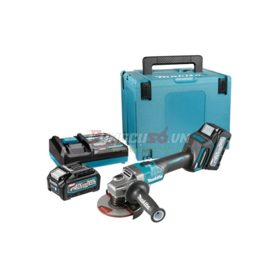 Máy mài góc 125mm ct trượt pin 40V Makita GA005GM201