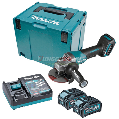 Máy Mài Góc Dùng Pin 40V Max, Đá 125mm Makita GA013GM201
