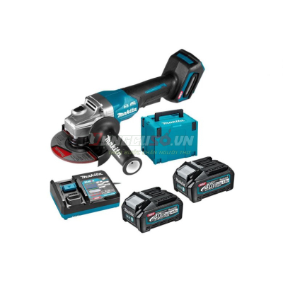 Thân máy mài góc pin 125mm pin 40V Makita GA013GZ