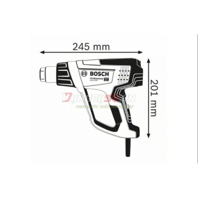 Máy thổi hơi nóng Bosch GHG 20-63 - 06012A62K0