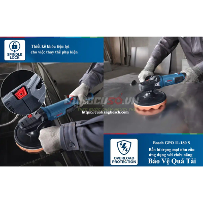 Máy đánh bóng GPO 11-180 S